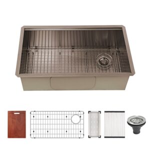33 Inch Workstation Sink