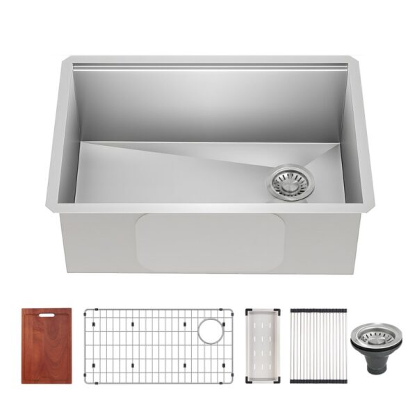 27 inch kitchen sink