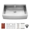32 inch farmhouse sink