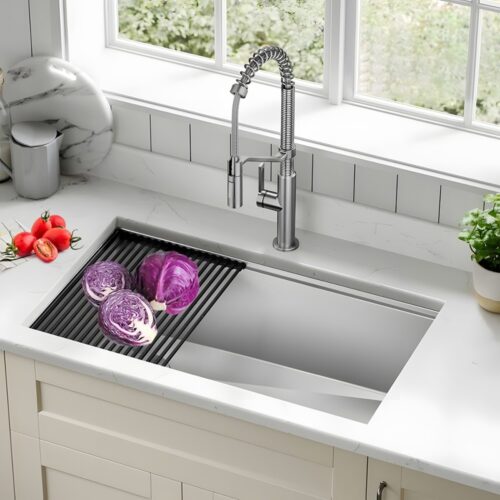 33 Inch Workstation Sink