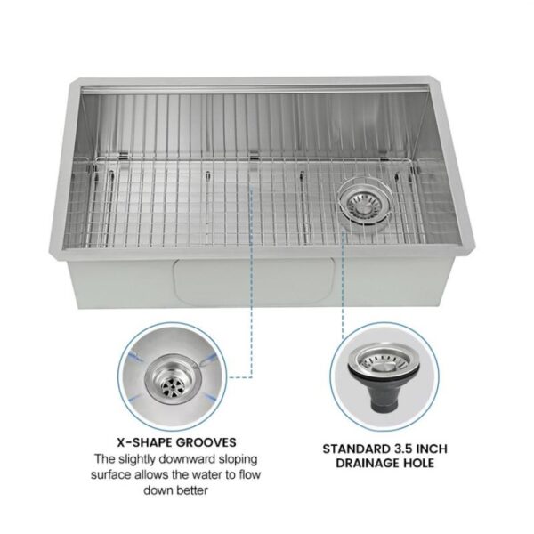 33 inch workstation sink​