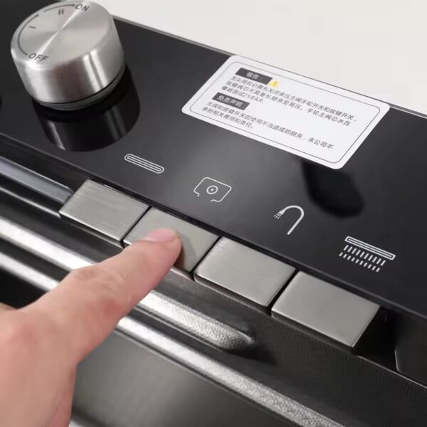 elegant waterfall kitchen sink