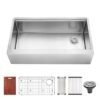 farmhouse apron sink 33