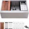farmhouse apron sink 33