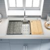 topmount workstation kitchen sink