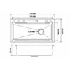 Gold Stream Multifunctional Waterfall Kitchen Sink FY004-G