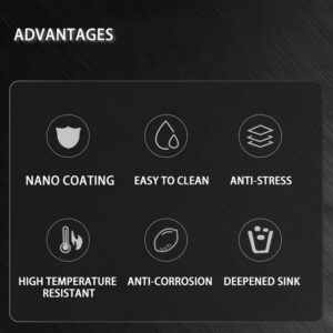 Matte Black Bar Hidden Sink