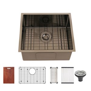 Black Stainless Steel Undermount Sink