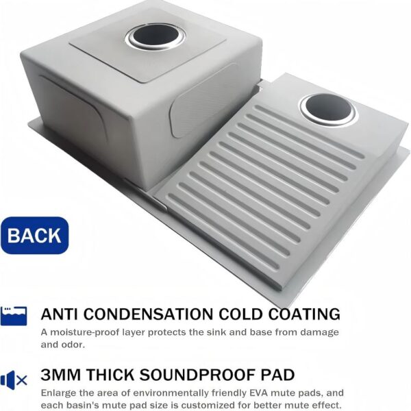 18 gauge stainless steel sink