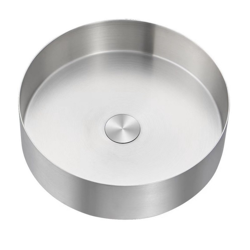 Home 56 Round Stainless Steel Sink