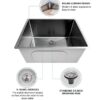 24 inch undermount sink
