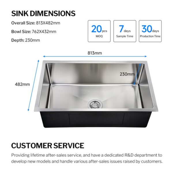 32x18 undermount sink