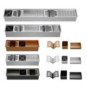 Linear Slot Sink Drain Pan