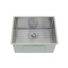Embossed Single Bowl Undermount Sink