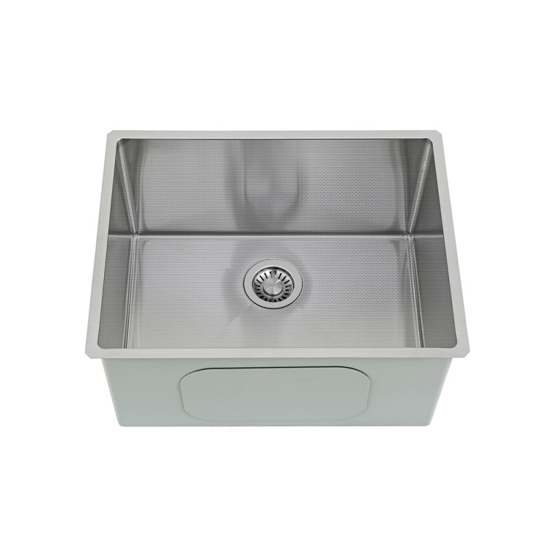 Home 52 Embossed Single Bowl Undermount Sink