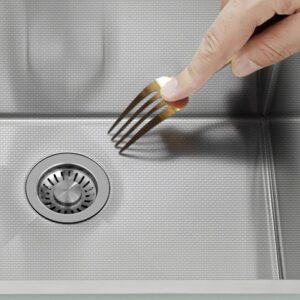 Embossed Single Bowl Undermount Sink