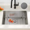 Embossed Single Bowl Undermount Sink