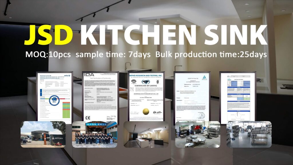 JSD Stainless Steel Sink Test Report