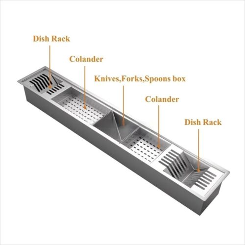 Linear Slot Sink Drain Pan 6 Linear Slot Sink Drain Pan