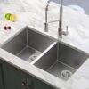Stainless Double Sink Undermount