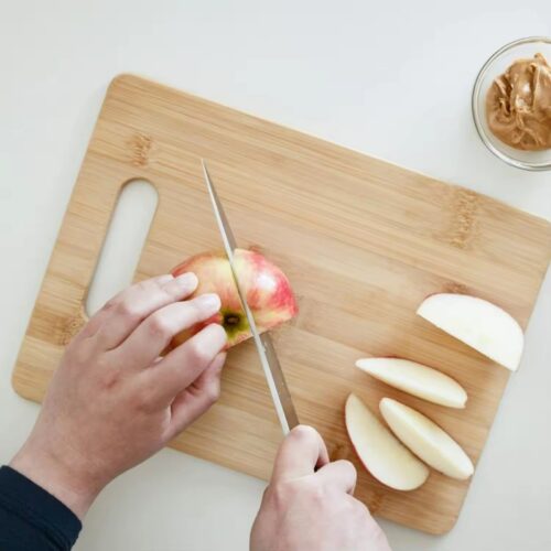 bamboo cutting board for sink