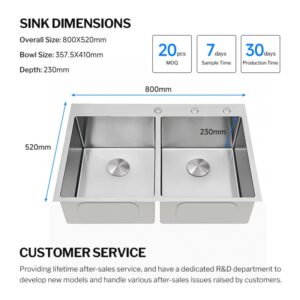 Double Drop In Kitchen Sink