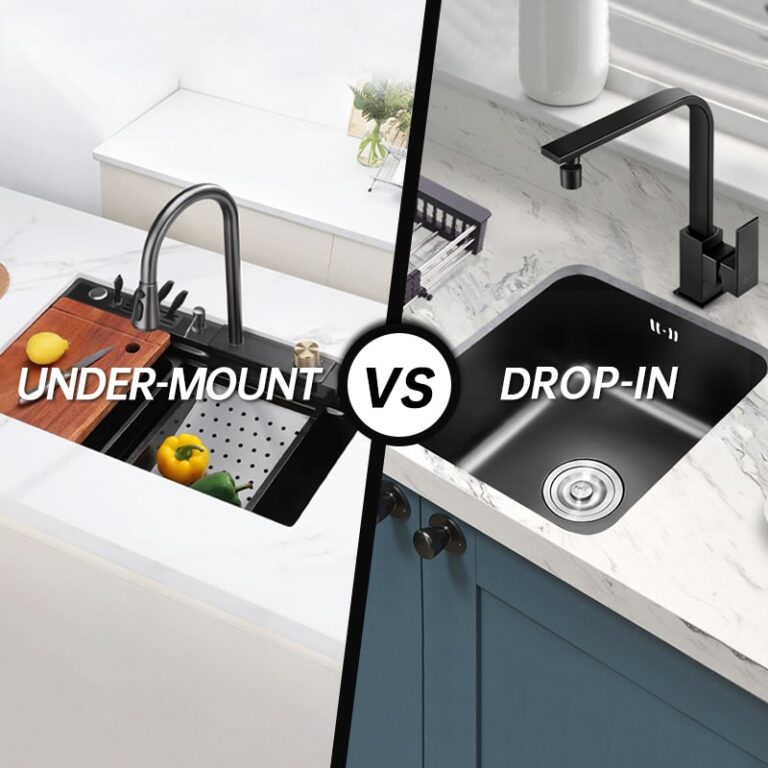 What is Better, a Drop-in or Undermount Sink? 12 drop-in vs undermount sink