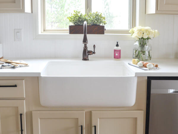 fireclay sink