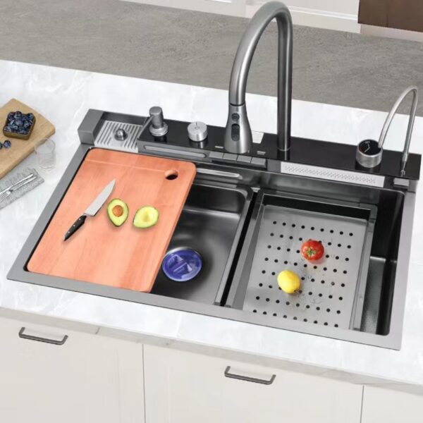 flush mount kitchen sink