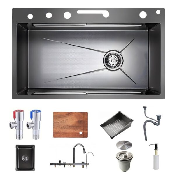 flush mount kitchen sink