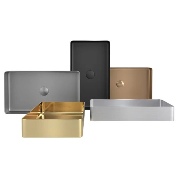 rectangular bathroom sinks