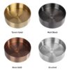 round stainless steel sink