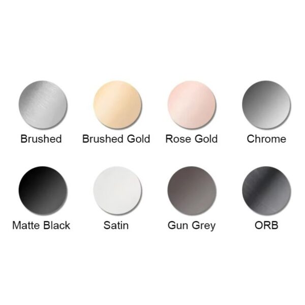 round stainless steel sink