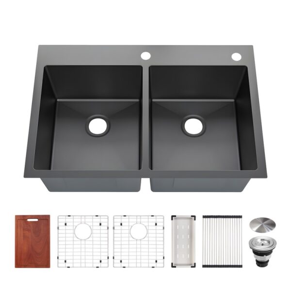 stainless steel drop in sink