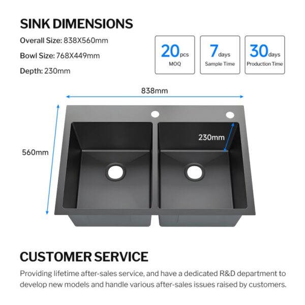 stainless steel drop in sink