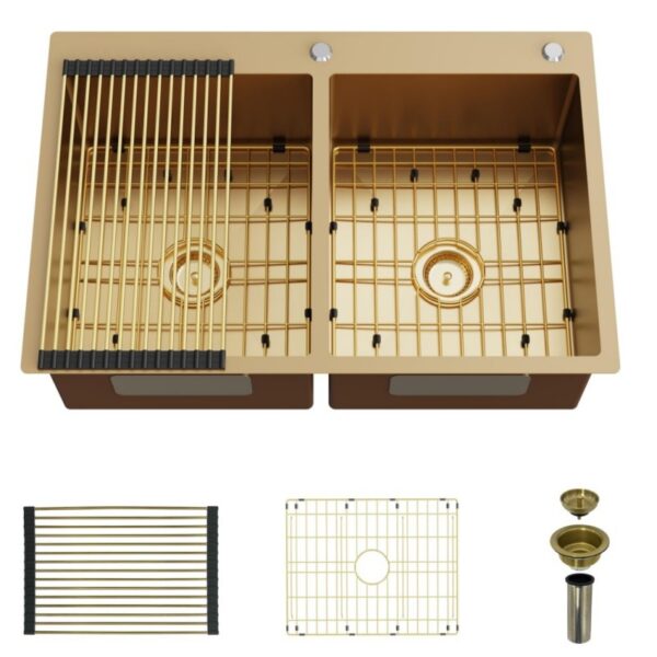 stainless steel drop in sink