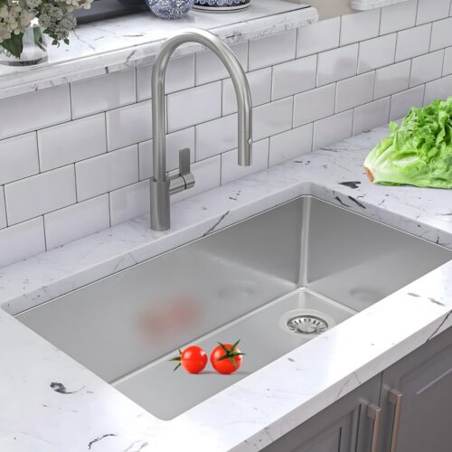 stainless steel undermount kitchen sink