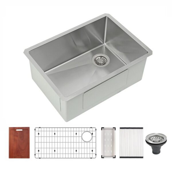 stainless steel undermount kitchen sink
