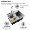 Topmount Kitchen Sink
