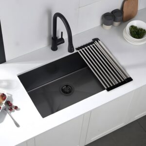 undermount black sink