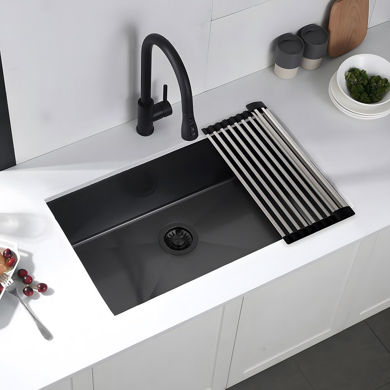 undermount black sink