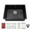 undermount black sink