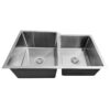 undermount double sink stainless steel 2 undermount double sink stainless steel