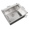 Double Bowl Sink DUD5040-2040
