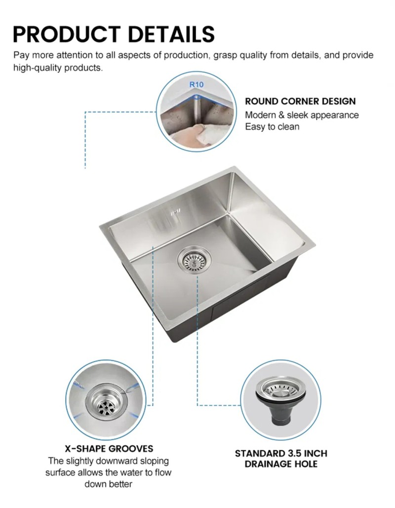 Double Bowl Sink Description