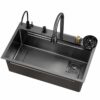 Black Nano Stainless Steel Kitchen Sink
