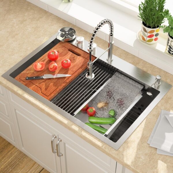 304 Stainless Steel Workstation Sink