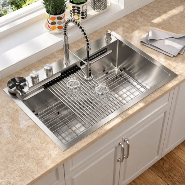 304 Stainless Steel Workstation Sink